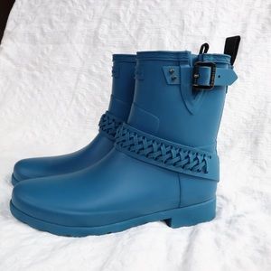 Hunter Rockpool Biker Waterproof Boots